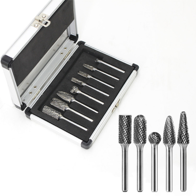 Guter Preis Kraftwerkzeuge Teile 6mm Wolframkarbid Burr Bits Die Grinder Bits mit kundenspezifischem Logo Online