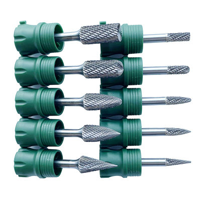 Ein guter Preis. Typ F 6MM 8MM 10MM 12MM Kopfschnitt Dia Wolframkarbid Burrs Bits Baumform Online