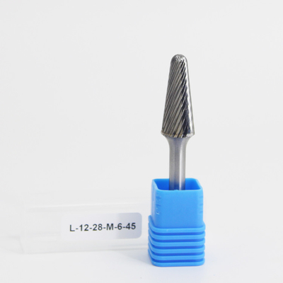 Guter Preis SL Kernen Radius End Metallentfernung Karbid Burr Einfach geschnitten 6mm Schaft LOGO Durchmesser 6-25MM Online