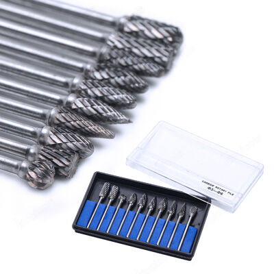 Ein guter Preis. 3mm Kopfdurchmesser 1/8 Zoll Schaft Wolframkarbid-Rotationsfräser für Metall- und Holzbearbeitung online