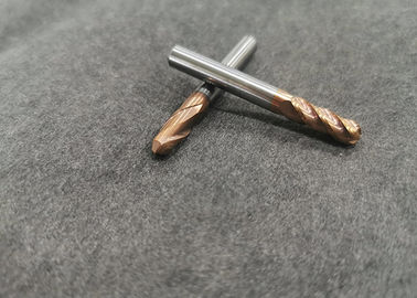 Ein guter Preis. Flacher Ball-Nasen-Hartmetall-Schaftfräser 1/8 Zoll 1/4 Zoll 6mm 8mm für Eisen-Stahl Online
