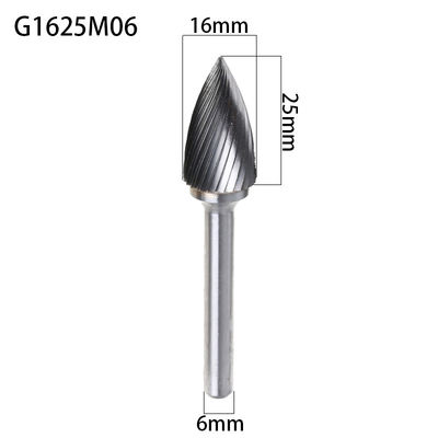 Guter Preis YG8 fertigte industrielles zylinderförmiges Karbid Burr Rotary Rasp For Drill Schaft Diamter besonders an Online