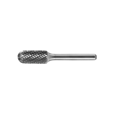 Zylinder-Form mit Radius-Enden-Rundkopf schnitt für hölzernes Metallpolnische Karbid-Stahlgrate