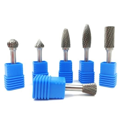 Guter Preis Silberne Art hohes abgrifffestes 6mm Schaft-Karbid-Ball-Burr Sets YG8 Sd Online