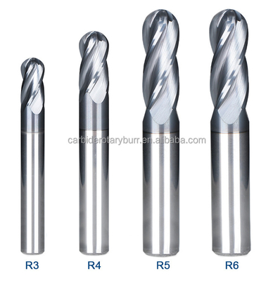 OEM 6mm Ball End Mill Engraving Woodworking Tungsten Carbide Milling Bits