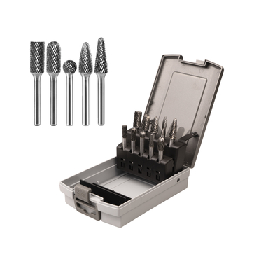 Guter Preis Elektrowerkzeug-Hartmetall Burr Set High Speed Carving grät Auswirkungs-Härte ab Online