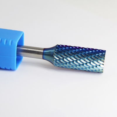 Ein guter Preis. Gravierende Blaue Nano mit Beschichtung Zylinderform mit Radius End Rotary Burr Online
