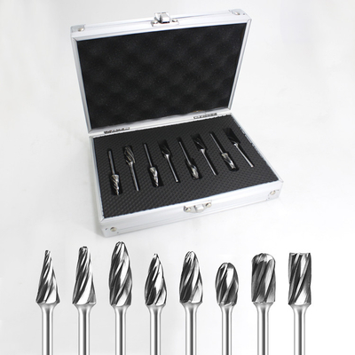 Ein guter Preis. Versuchsbestellung Akzeptable Metrische Wolframkarbid-Burr-Set für Druckmaschinenbohrstücke YG6 Online