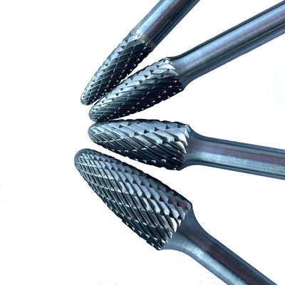 Ein guter Preis. Personalisierte Logo-Carbide-Burr-Werkzeugbits Diamantgeschliffene Karbide-Burr-Feinschliff / Doppelschliff für Industrie Online