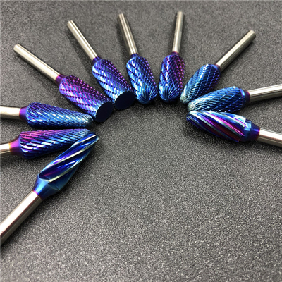 Ein guter Preis. Bequeme Aufbewahrung mit Precision Cutting Hard Alloy Rotary Burr Set TREE/ROUND TREE/CYLINDRICAL ShapE BURRS Online