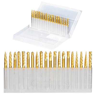 Ein guter Preis. Scharfe Schneidkanten Kobalt Zutat Präzision Wolframkarbid Burr Set mit 1/8-1/4 INCH Schangengröße Online