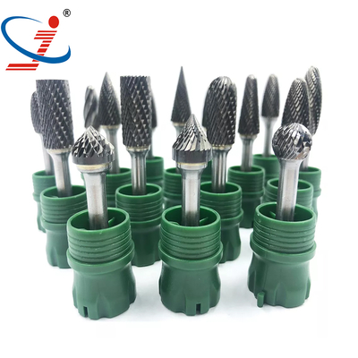 Ein guter Preis. Wolframkarbid-Burr-Set 1/4 Zoll-Schaufel mit doppelt geschnittener Drehdatei Online