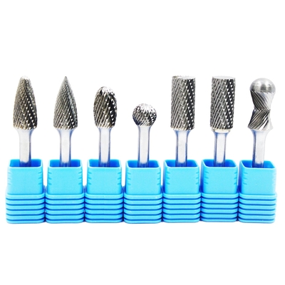 Ein guter Preis. Wolframkarbid-Burr-Set mit Doppelschnitt 6mm-Schale für Metallgravierungen Online