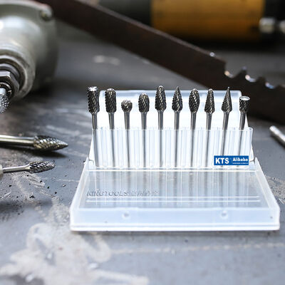 Ein guter Preis. 10-teiliges Set mit 1/8 Zoll Schaftdurchmesser Wolframkarbid-Rotationsfräsern und -schleifern für die Präzisionsmetallbearbeitung Online