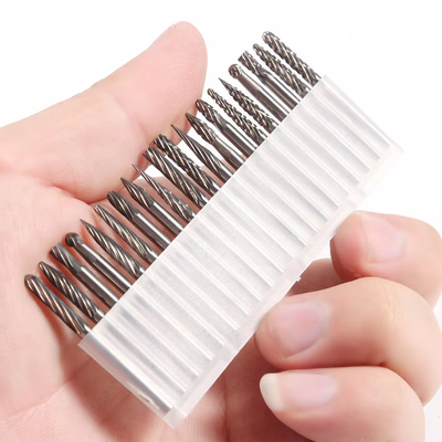 Ein guter Preis. Wolframkarbid-Rotationsbohr Set 10 Stück 3mm Schank Online