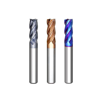 Qualität Hartmetall-Schaftfräser für CNC-Stahlbearbeitung, Nutenfräsen und Maßschlichten Fabrik