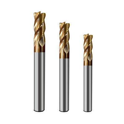 Qualität Vollhartmetall-Schaftfräser für das CNC-Fräsen von Metallbauteilen, Präzisionsnutenfräsen und Kantenprofilbearbeitung Fabrik