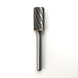 Guter Preis Sterben zylinderförmiger Karbid-Grat SA Schleifer-Grat-Stückchen auf 1/4 ″ Schaft-Auswirkungs-Härte Online