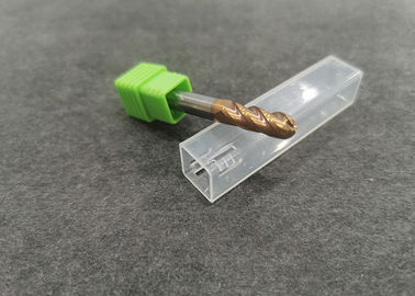 Ein guter Preis. 6mm Karbid-Ball-Nasen-Schaftfräser für den Schnitt, 4 Flöten-Schaftfräser-Goldfarbe Online