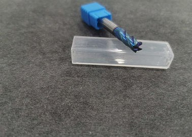 Blaue Farbfester Hartmetall-Schaftfräser für den Schnitt mit 8mm Durchmesser