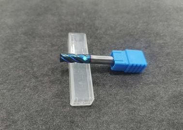 Blauer überzogener Hartmetall-Schaftfräser, Karbid-Fräser für Maschinen-Ausschnitt